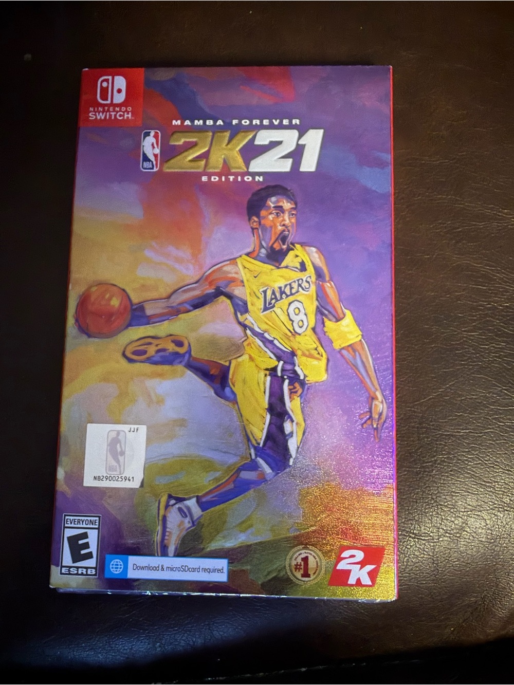 NEW NEVER OPENED MAMBA FOREVER 2K21 EDITION 
FOR:NINTENDO SWITCH